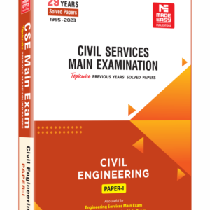 CSE 2024 (Mains)  Civil Engineering Previous Year Solved Papers Volume 01