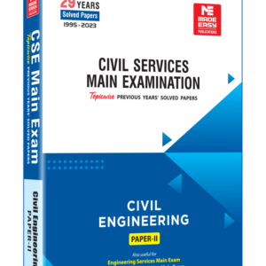 CSE 2024 (Mains)  Civil Engineering Previous Year Solved Papers Volume 02