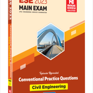 ESE 2023 Main Exam Practice Book  Civil Engineering Paper 1