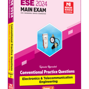ESE 2024 Main Exam Practice Book Electronics and Telecommunication Engineering Paper 1