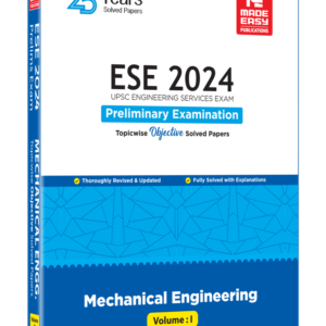 ESE 2024 (Prelims) - Mechanical Engineering Solved Paper Volume 1