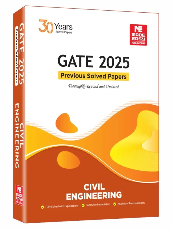 GATE-2025 Civil Engineering Previous Year Solved Papers