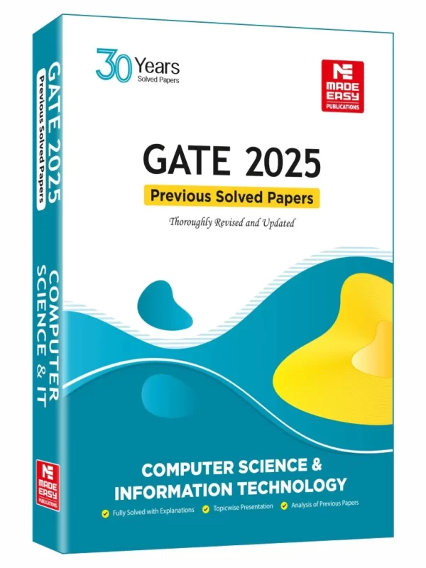GATE-2025 Computer Science and IT Previous Year Solved Papers