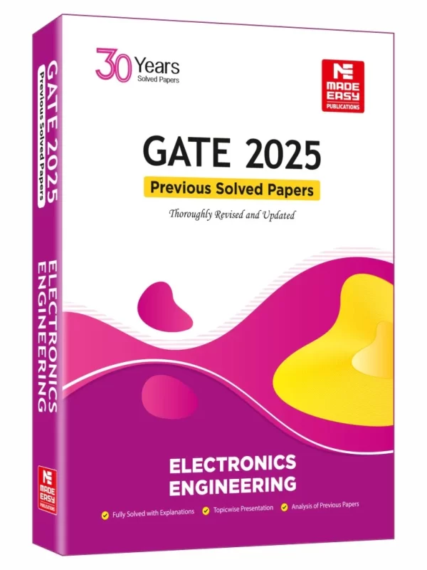 GATE-2025 Electronics Engineering Previous Year Solved Papers