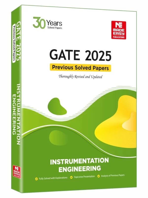 GATE-2025 Instrumentation Engineering Previous Year Solved Papers