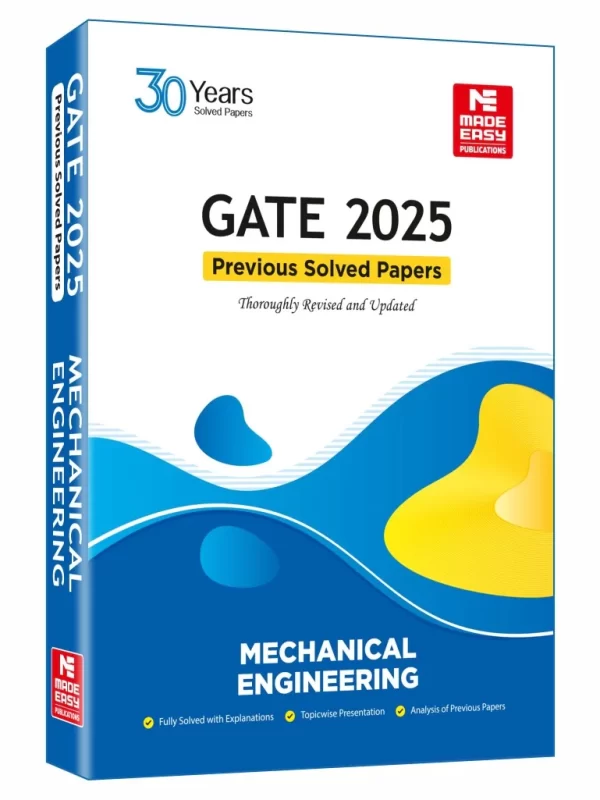 GATE-2025 Mechanical Engineering Previous Year Solved Papers