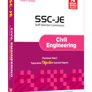 SSC  JE Civil Engineering 2023- Previous Year Objective Solved Papers- 1