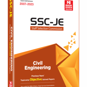 SSC  JE Civil Engineering (2024)- Previous Year Objective Solved Papers- 1