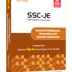 SSC  JE General Intelligence Reasoning and General Awareness 2023