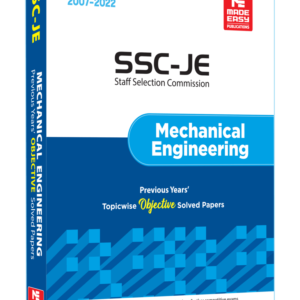 SSC  JE Mechanical Engineering 2023- Previous Year Objective Solved Papers- 1